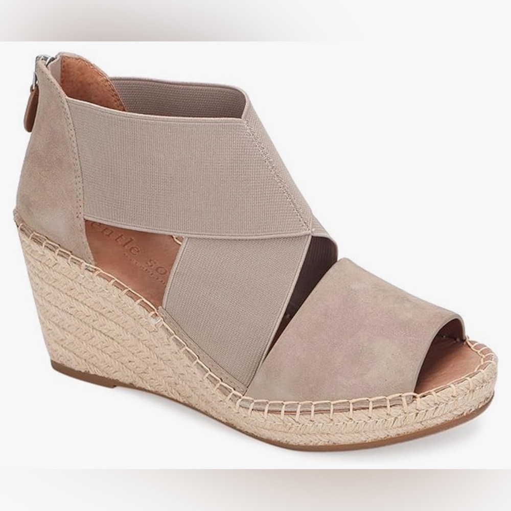 Kenneth Cole Women’s Colleen X-Elastic wedge sandals